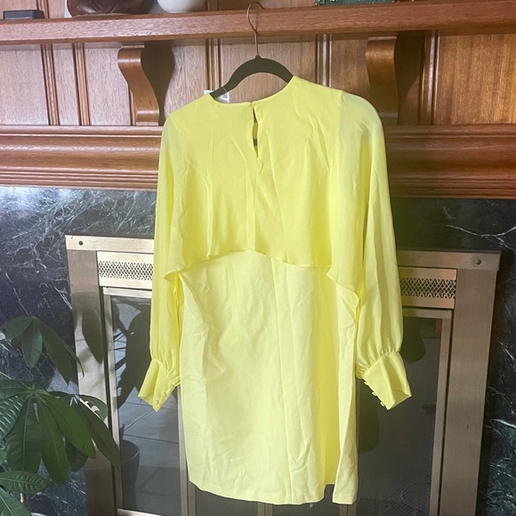 Zara Basic Collection Lemon Dress - Picture 3 of 5